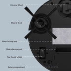 Compact Robot Vacuum Cleaner with Mop