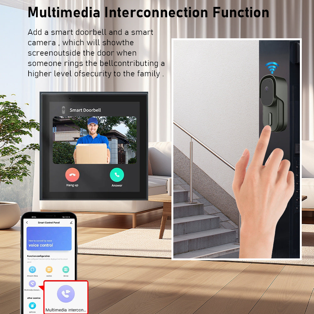 Smart Home Touchscreen Control Panel