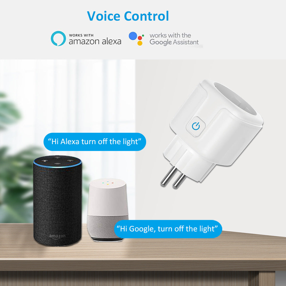 16A Wi-Fi Smart Plug with Energy Monitoring