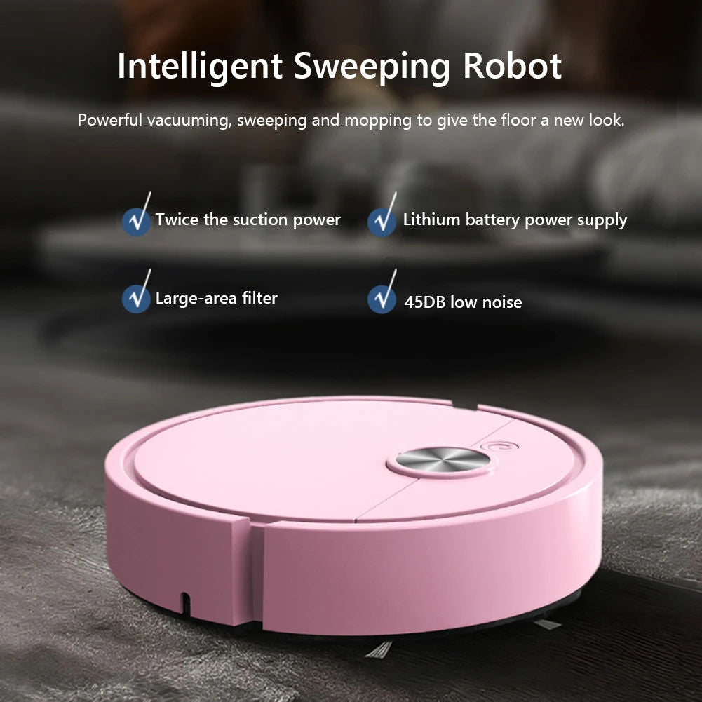Compact Robot Vacuum Cleaner with Mop