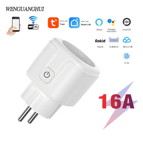 16A Wi-Fi Smart Plug with Energy Monitoring