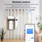 Smart Curtain Robot for Rod & Track Curtains
